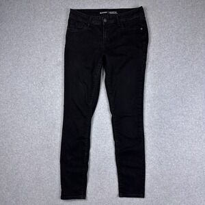 Old Navy Women's Rockstar Low Rise Black Jeans Size 12 Long